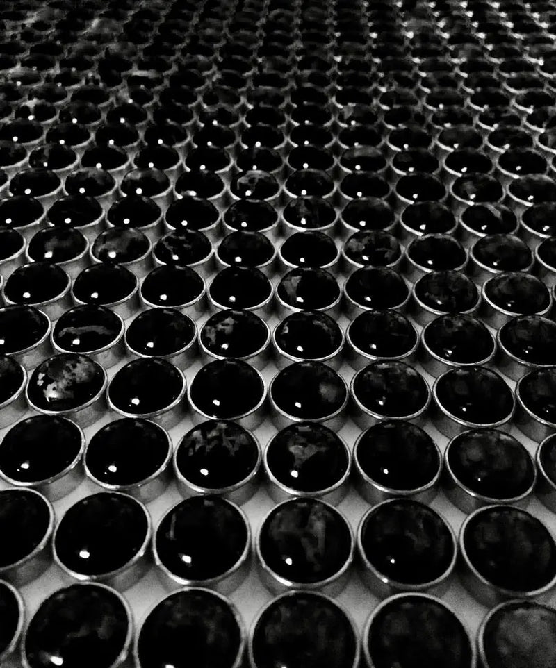Black Onyx Natural Stone Diamond Head Upholstery Tack