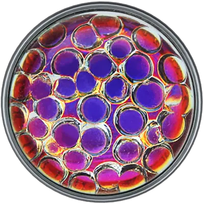 Cosmic Bubble Luster Stone Diamond Head Upholstery Tack