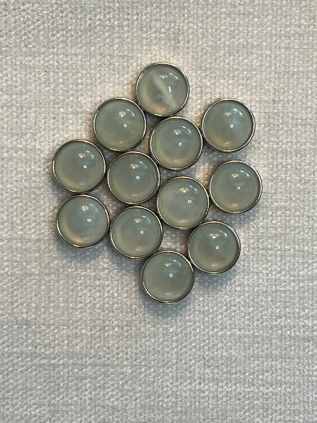 Genuine Apple Stone Cabochon Stone Diamond Head Upholstery Tack