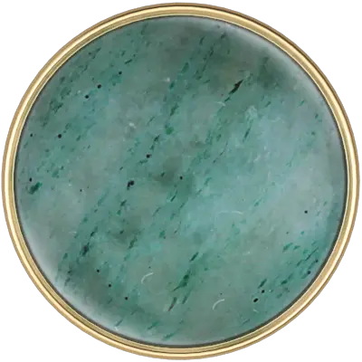 Green Aventurine Natural Stone Diamond Head Upholstery Tack