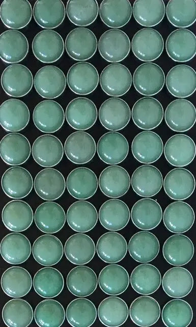 Green Aventurine Natural Stone Diamond Head Upholstery Tack