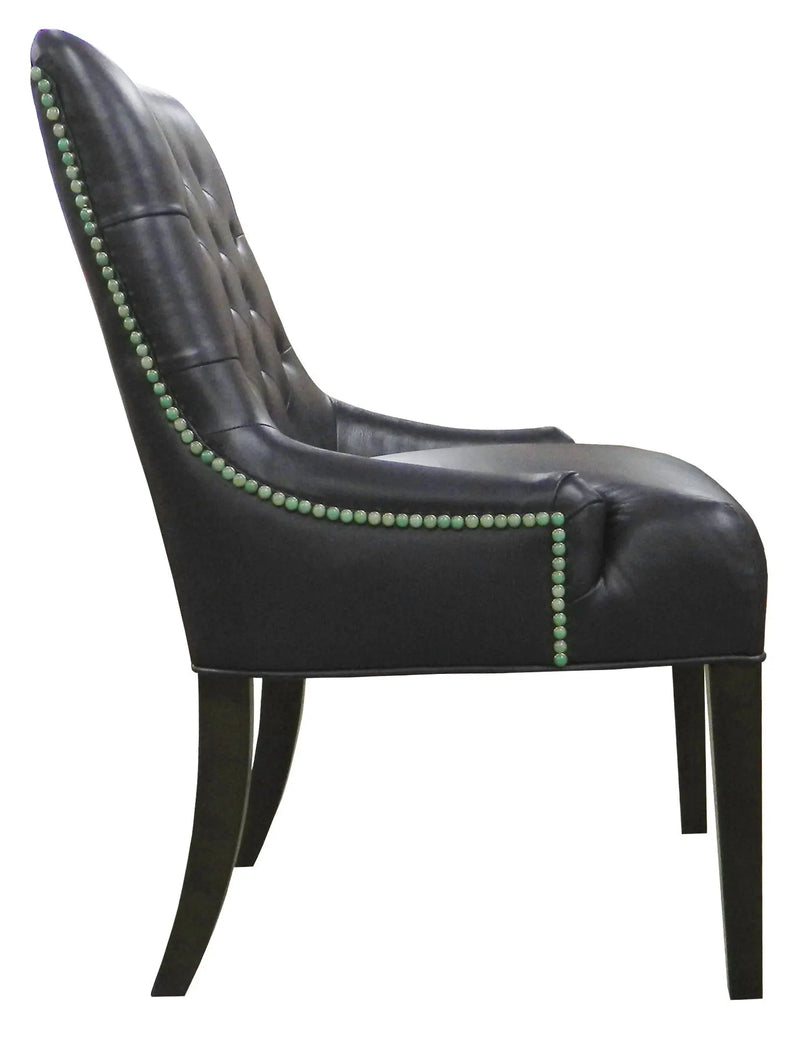 Green Aventurine Natural Stone Diamond Head Upholstery Tack