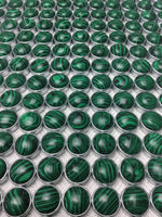 Green with Envy  A Velvet and Malachite Throne Diamond Head Upholstery Tack
