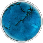 Howlite Turquoise Diamond Head Upholstery Tack