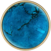 Howlite Turquoise Diamond Head Upholstery Tack