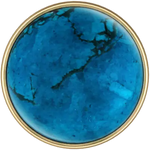 Howlite Turquoise Diamond Head Upholstery Tack