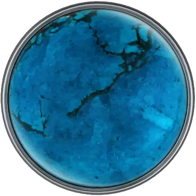 Howlite Turquoise Diamond Head Upholstery Tack
