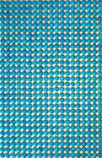 Howlite Turquoise Diamond Head Upholstery Tack