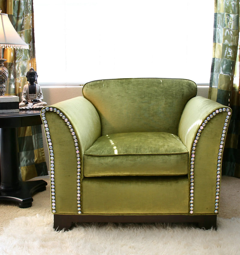 Iridescent Diamond Diamond Head Upholstery Tack