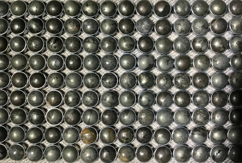 Pyrite Natural Stone Diamond Head Upholstery Tack