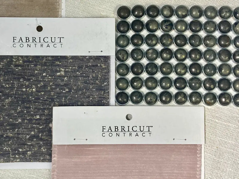 Pyrite Natural Stone Diamond Head Upholstery Tack